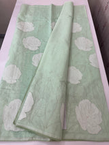 Soft Kota Chanderi saree with applique work MSH223