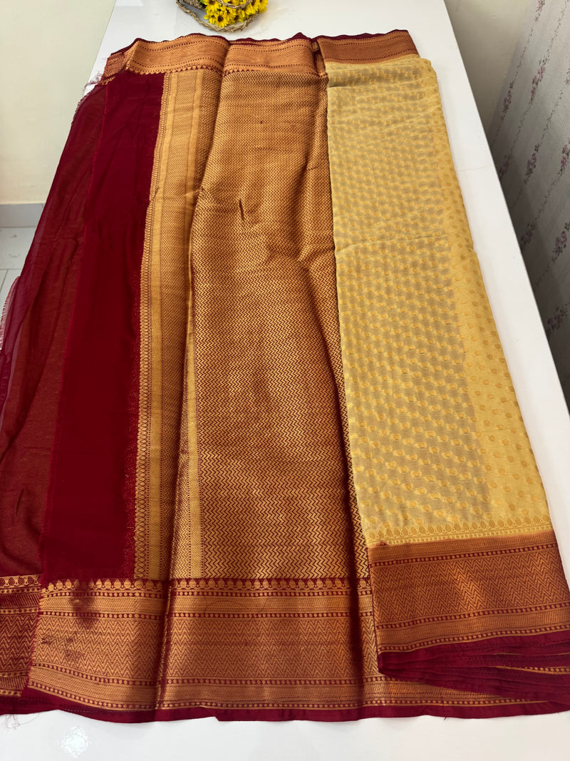 Soft chiffon Georgette saree - MS13321