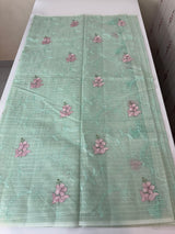 Netkota embriodery saree MS1495 PastelAqua