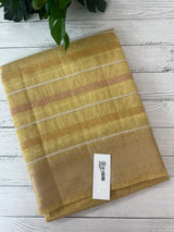Tissue silk saree MTTS78- Yellow