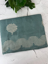 Silky kota embroidery saree MSK4333