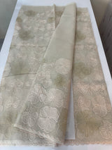 Viscose organza saree with thread work - MSH925 PastelMauve