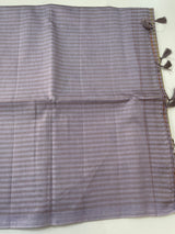 Semi silk saree with check weaving MSS8923