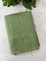 Tussar mix Semi silk saree with small zari weaving MSS8925