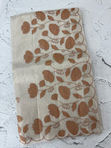 Tissue silk saree with applique work  MSH105