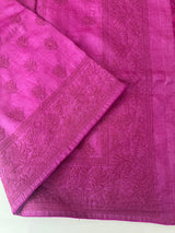 Pure desi tussar silk saree with chikankari embroidery - MTSS672