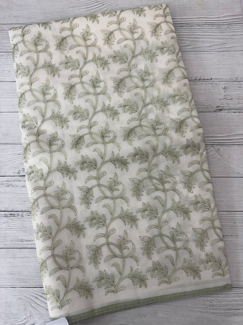 Kota cotton embriodery saree MS1490