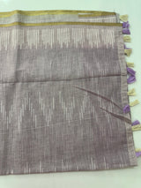 Digital printed semi Linen Saree MLS615- 34