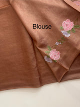 Pure desi tussar silk saree with embroidery- MTSS659 (15)