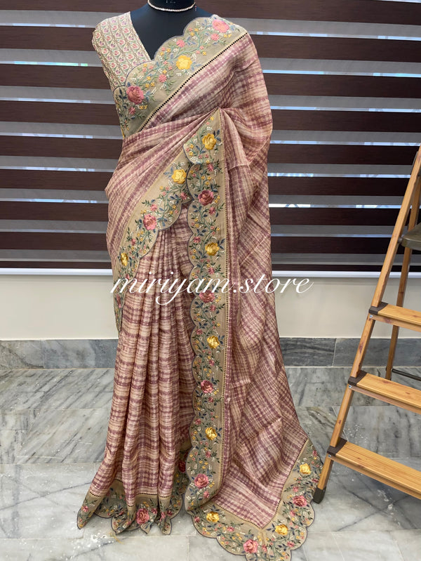 Pure handloom tussar silk saree MTSS660