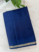 Tussar mix Semi silk saree with small zari borders MSS8924