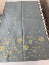 Applique and embroidery work 
 Kota Silk saree MSH118