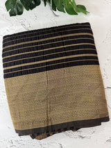 Semi banarasi Georgette saree - MS6565 Black