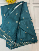 Handworked crush Organza saree MGTS1176