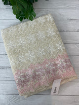 Phulkari NetKota embroidery saree - MSH987