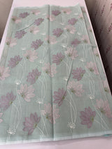 Netkota embriodery saree MS1496 PastelAquaBlue