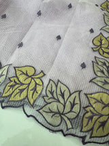 NetKota saree with Applique border  MSH131- Lavender