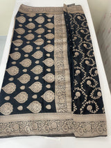 Semi Banarasi Georgette saree MKGS721