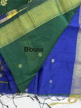 Maheshwari silk saree with zari weaving MMJ764