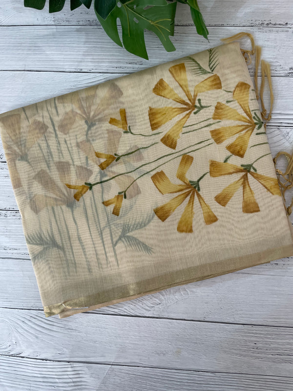 Soft Chanderi saree MS9899