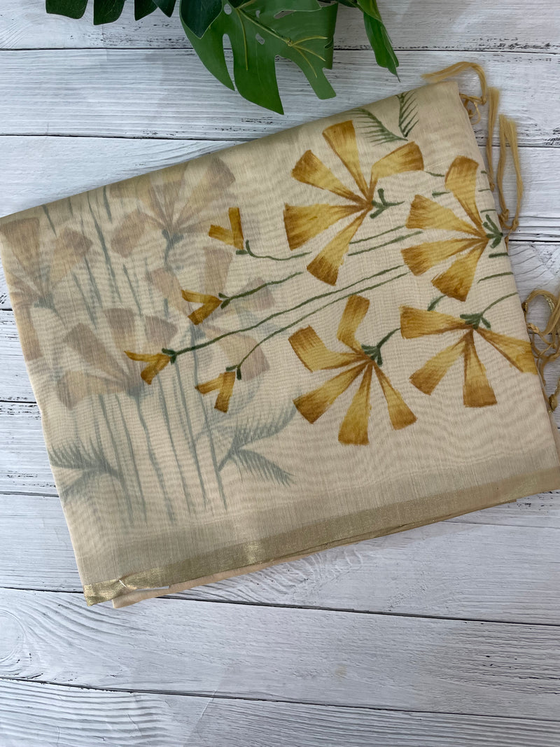 Soft Chanderi saree MS9899