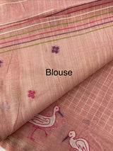 Jamdani silk Cotton Saree with thread work  MSJ790