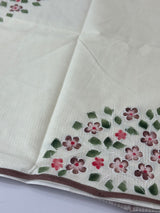 Soft kota saree with handpainting MNEKS499