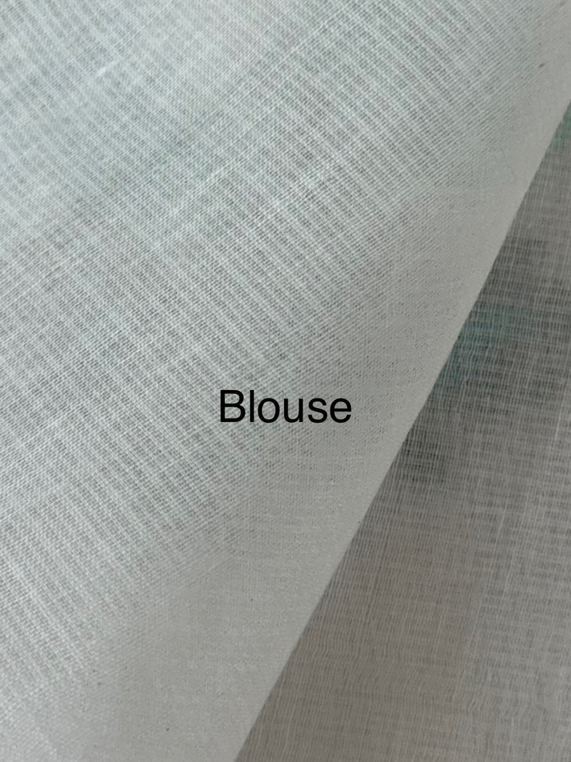 Silky kota embroidery saree MSK654