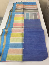 Digital printed semi Linen Saree MLS615- 33