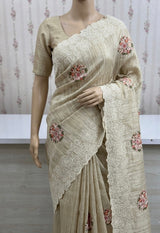 Premium Soft kota silk saree with embroidery MSS679 (1)