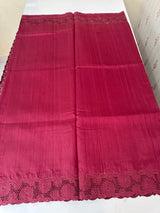 Cutwork Semi tussar saree MTSS845