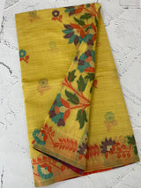 Jamdani silk Cotton Saree with thread work  MSJ787