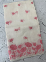 Moonga checks saree with applique borders MSH9990