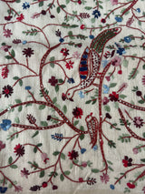 Blended tussar silk saree with hand kanta work - MS14855