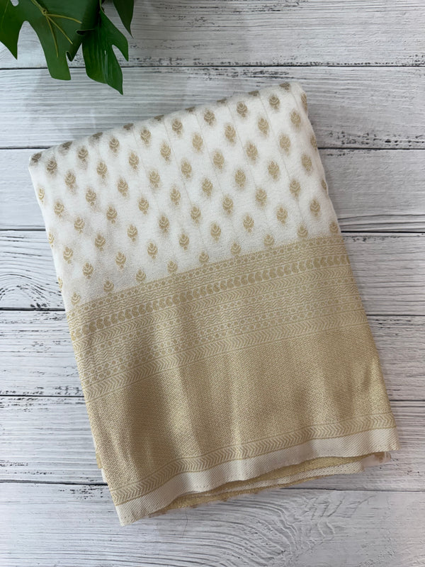 Semi banarasi Georgette saree - MSB8976