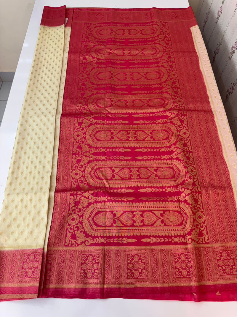 Semi banarasi Georgette saree - MSB8976