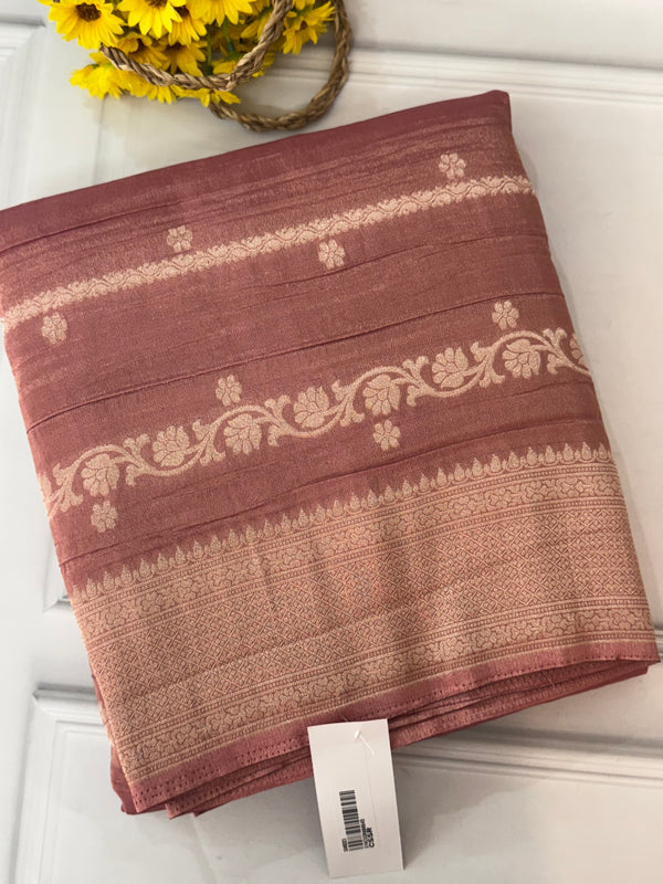 Banarasi crush georgette saree- MS1341