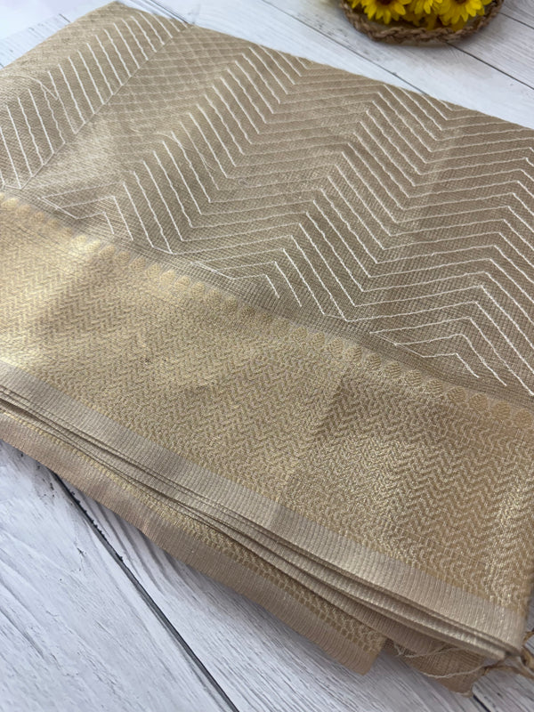 Tissue silk saree MTTS65