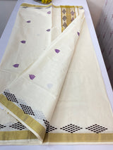 Kerala cotton saree
