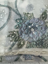 Handworked chiffon Organza saree MCS4534