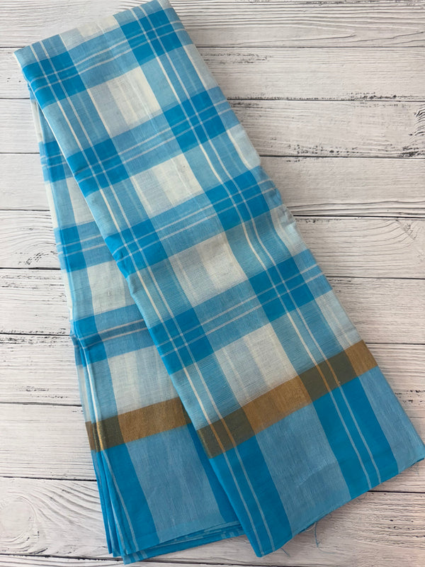 Kanchi Cotton Saree MCK657