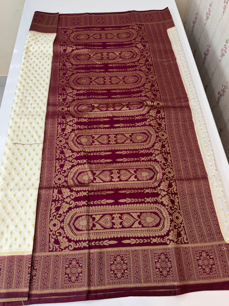 Semi banarasi Georgette saree - MSB8976