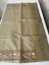 Semi soft Matka silk saree MSS599