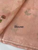 Silky kota embroidery saree MSK4333