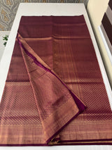 Banarasi soft silk saree MKSS1552 Wine