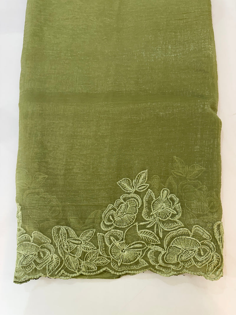 Designer crush jimmi choo saree SRVNNEE5 DuksyGreen