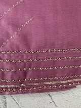 Handworked Organza saree and blouse MCW376 PastelMagenta