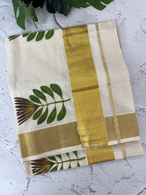 Kerala cotton saree- MS920(2)