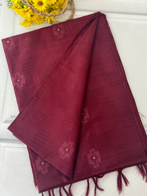 Semi tussar saree MS871
