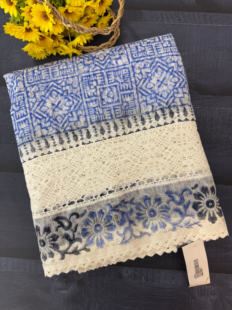Crochet Net Kota Saree SFNMTM